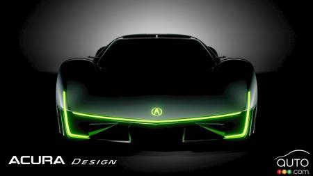 Acura NSX Electric Successor Previewed as Design Study